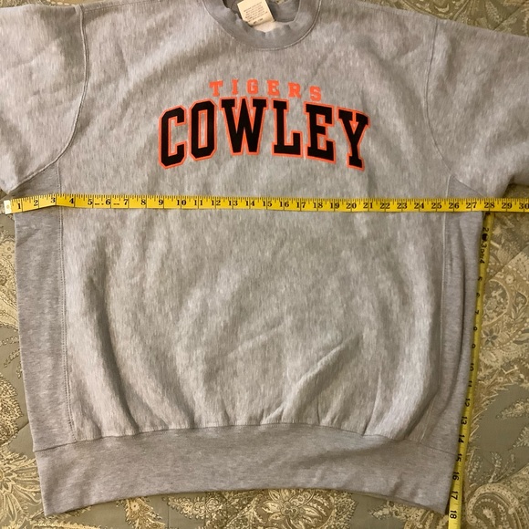 NWT Crowley County Tigers Jr College Sweatshirt Men’s Sz XL - Picture 4 of 4